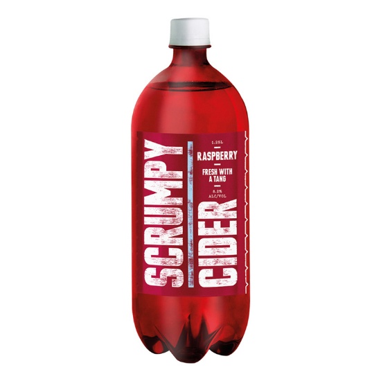 Picture of Scrumpy Cider Raspberry PET Bottle 1.25 Litre
