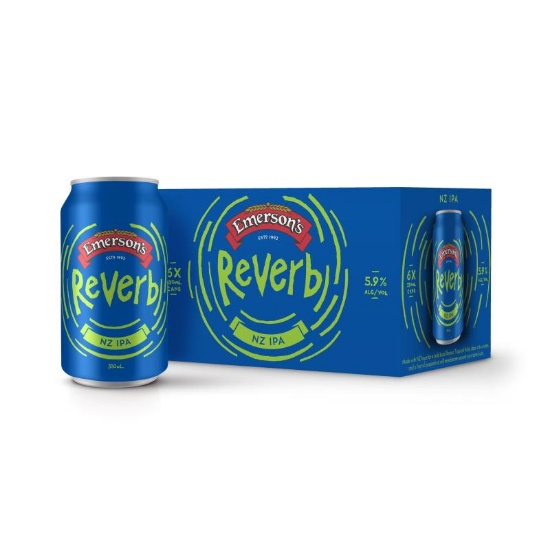 Picture of Emerson's Reverb NZ IPA Cans 6x330ml
