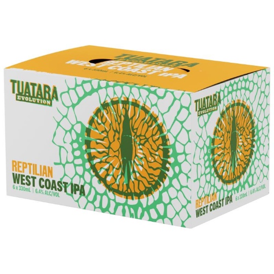 Picture of Tuatara Evolution Reptilian West Coast IPA Cans 6x330ml