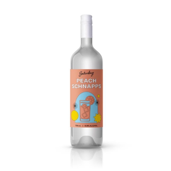Picture of Saturdays Peach Schnapps 13.9% 750ml